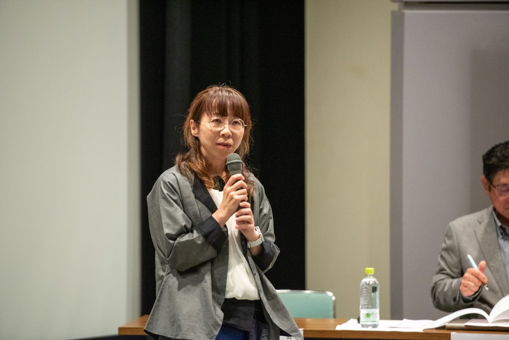 飯野美代子　富山支部支部長より開会の挨拶