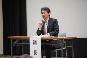 「富山支部全体会」「富山建築クラブ総会」石坂昌夫氏（議長）