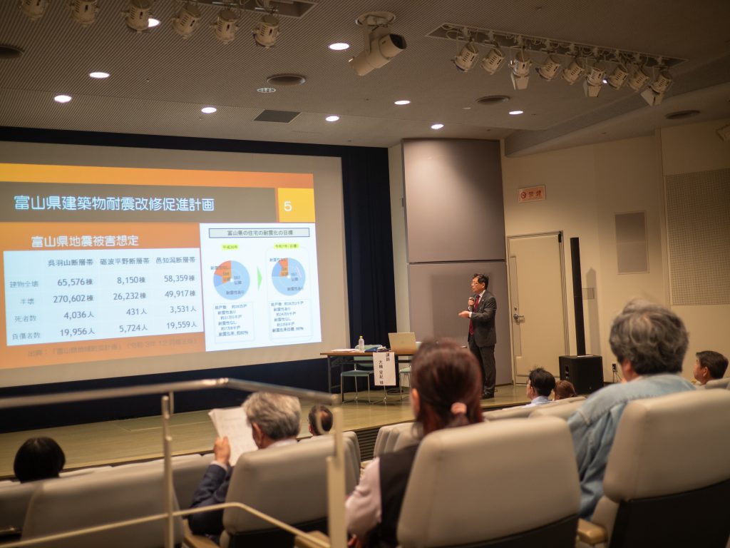 大楠様講演の模様